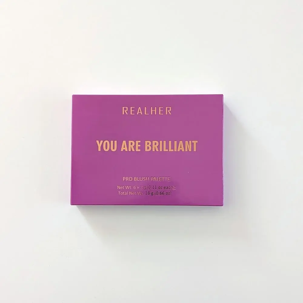 Realher You Are Brilliant Pro Blush Palette 0.66 oz (full size)